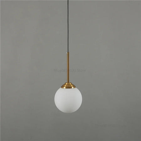 Pendant Light - Nordic Gray Glass Ball Island Pendant Lamp SW-36210678 - SWEET-LIGHTS