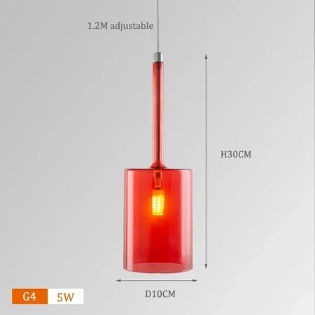 Pendant Light - Italian Minimalist Designer Bar Glass Cup LED Lamp SW-36210123 - SWEET-LIGHTS