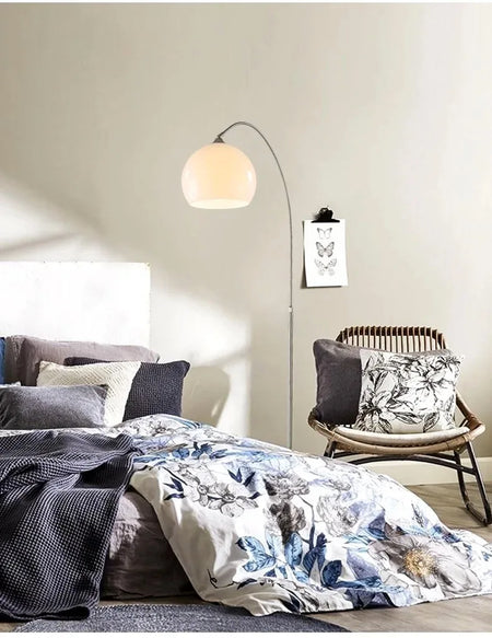 Floor Lamp - Nordic Modern Minimalist LED Stand Light White Orange SW-36210345 - SWEET-LIGHTS