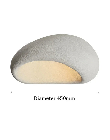 Ceiling Light - Modern Japanese Wabi Sabi Grey 45cm Lamp Coral Red SW-36210123 - SWEET-LIGHTS