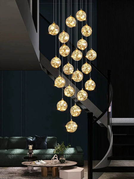 Chandelier - Nordic Home Decoration Stair Chandelier 6-30 Heads SW-36210347 - SWEET-LIGHTS