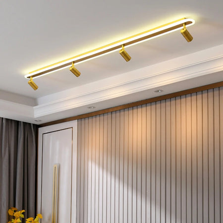 Spotlight - Nordic Bedroom Spotlight Ceiling Lights Smart LED Lamps For Living Room Indoor Lighting White Black Home Decor SW-36210001 - SWEET-LIGHTS