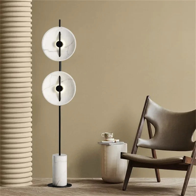 Floor Lamp - SEAN Modern Creative LED White Marble Standing Light SW-36210579 - SWEET-LIGHTS