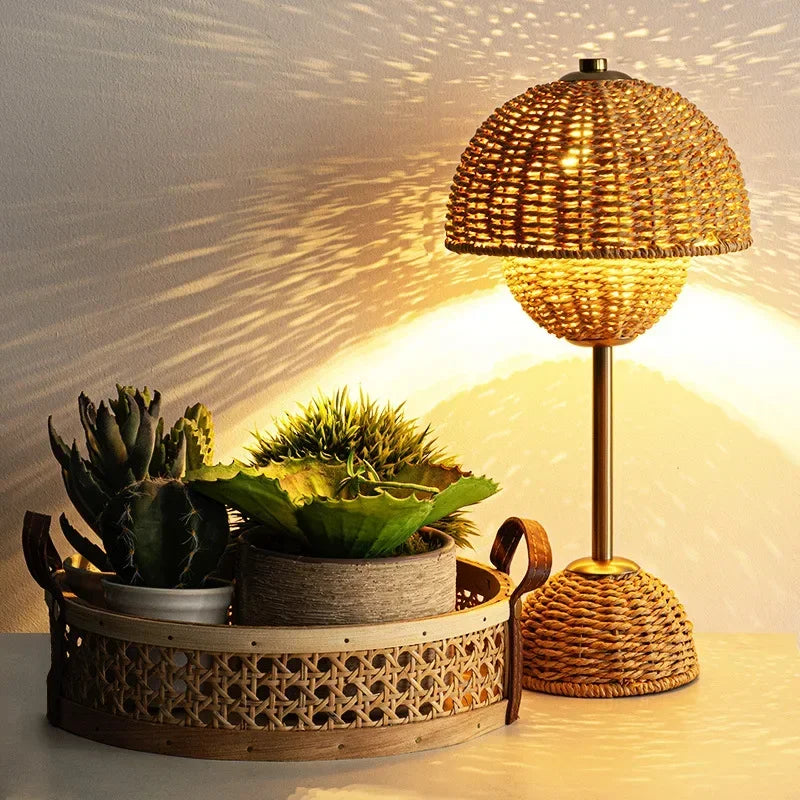 Table Lamp - American Style Desk Lamp for Bedroom LED Light SW-36210347 - SWEET-LIGHTS