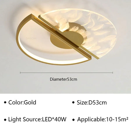 Ceiling Light - Modern LED Ceiling Lamp For Living Dining Room Indoor Home Decor Lighting Fixture SW-36210345 - SWEET-LIGHTS