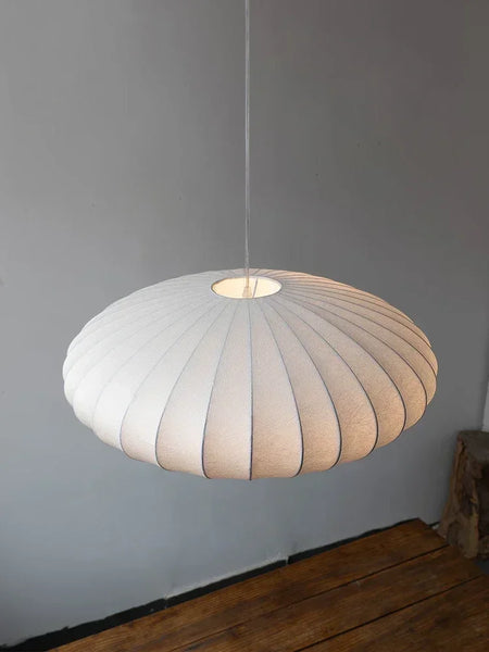 Pendant Light - Japanese Wabi-Sabi Handmade Silk Lamp SW-36210678 - SWEET-LIGHTS