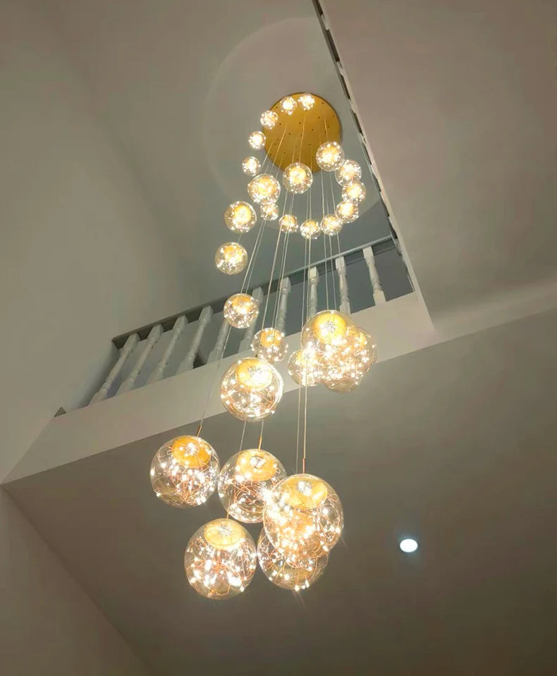 Chandelier - Nordic Home Decoration Stair Chandelier 6-30 Heads SW-36210347 - SWEET-LIGHTS