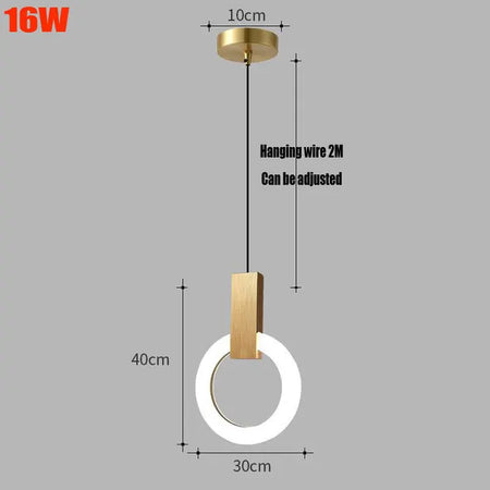 Pendant Light - Nordic Simple LED Ceiling Lamp SW-36210987 - SWEET-LIGHTS