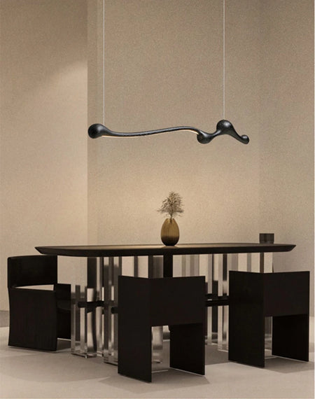 Pendant Light - Modern Ash Wood LED Dimmable Lamp RC/APP SW-36210578 - SWEET-LIGHTS