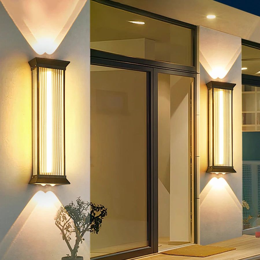 Outdoor Light - Waterproof Stainless Steel LED Wall Lamp SW-36210457 - SWEET-LIGHTS