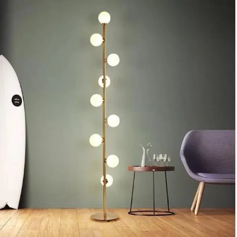 Floor Lamp - Modern LED Living Room Bedside Lamp Glass Ball Nordic Bedroom SW-36210123 - SWEET-LIGHTS
