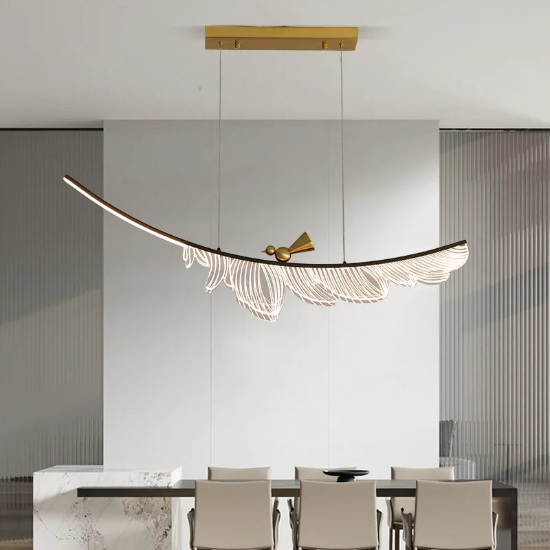 Pendant Light - Modern Design LED Chandelier Copper Finish for Living Dining Room Indoor Decor SW-36210345 - SWEET-LIGHTS