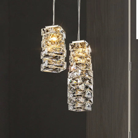Pendant Light - Modern Strip Led Ceiling Chandelier Luxury Crystal Design Art Lamp SW-36214567 - SWEET-LIGHTS