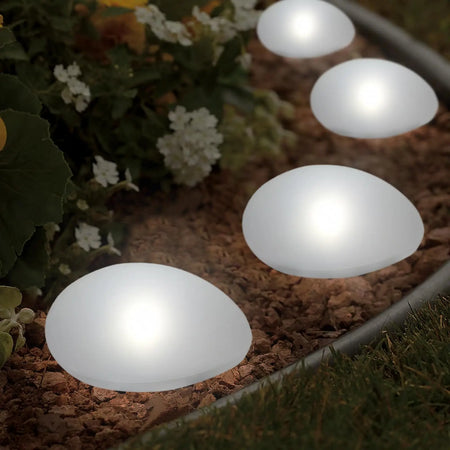 Outdoor Light - Solar Powered Pebble Stone Lamp for Garden SW-36210345 - SWEET-LIGHTS