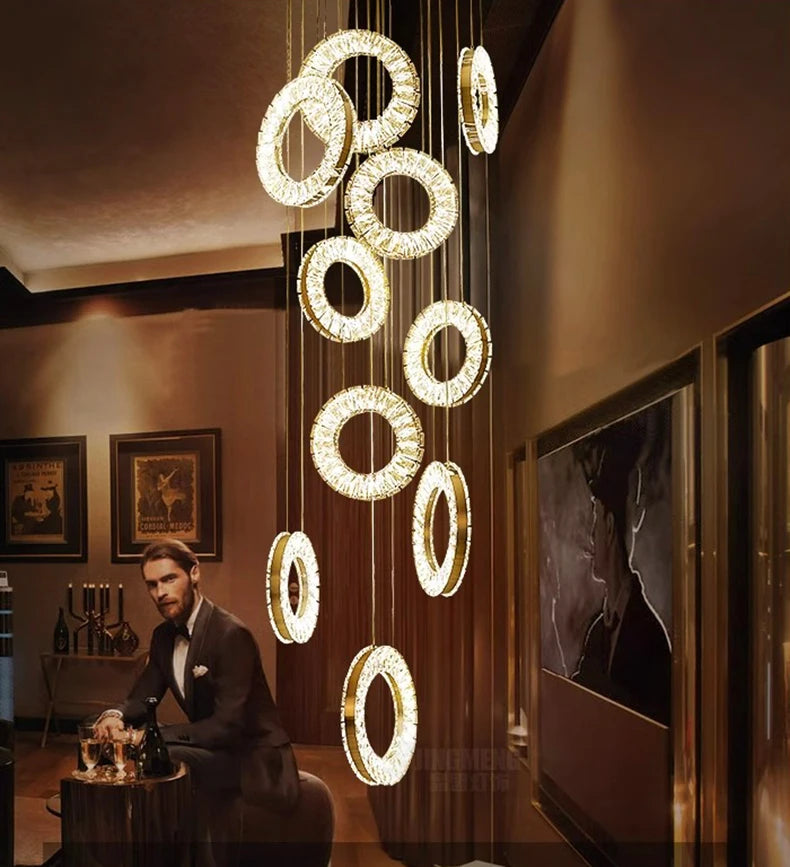Chandelier - Modern Home Decoration Crystal Pendant Lamp SW-36210457 - SWEET-LIGHTS