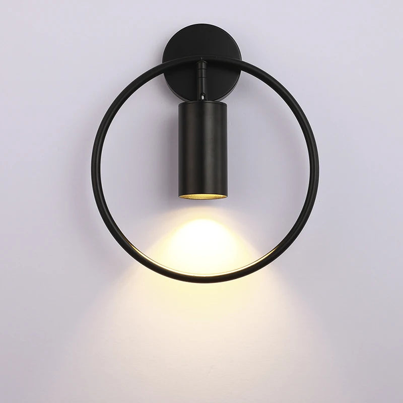 Wall Light - Modern LED Circular Electroplating Spotlight For Bedroom Living Room SW-36210345 - SWEET-LIGHTS