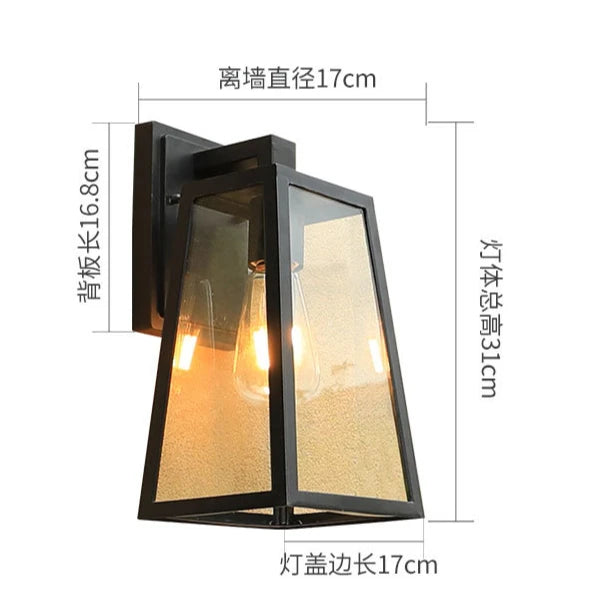 Outdoor Light - European Style Waterproof Super Bright Wall Lamp SW-36210347 - SWEET-LIGHTS
