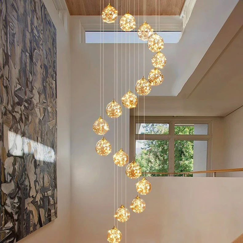 Chandelier - Nordic Home Decoration Stair Chandelier 6-30 Heads SW-36210347 - SWEET-LIGHTS