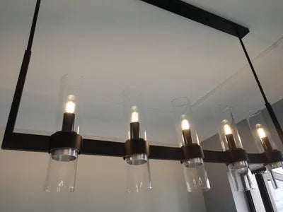 Pendant Light - Retro American Chrome Black Gold LED Chandelier Lighting Fixtures For Foyer SW-36210458 - SWEET-LIGHTS