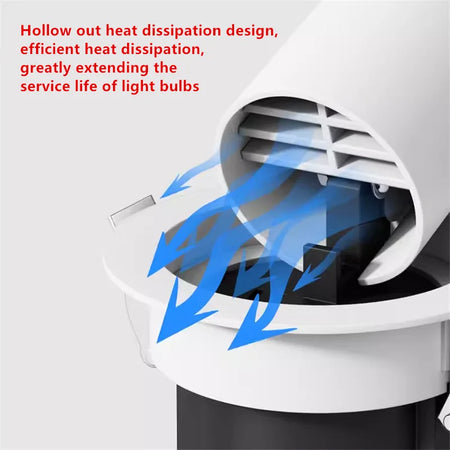 Spotlight - 1Pcs NEW Style LED Aluminum Recessed Rotating Downlight 9W12W15W18W20W24W Epistar Chip COB Ceiling Lamp AC85-265V SW-36210357 - SWEET-LIGHTS