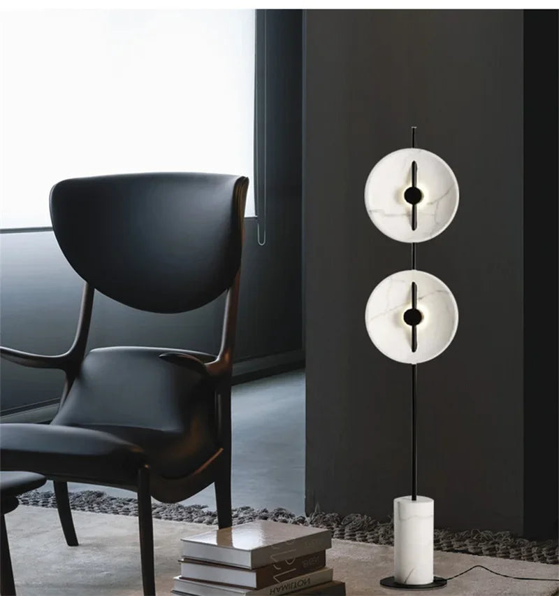 Floor Lamp - SEAN Modern Creative LED White Marble Standing Light SW-36210579 - SWEET-LIGHTS