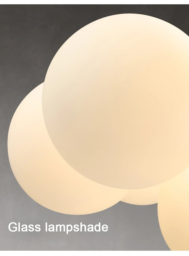 Pendant Light - Nordic Minimalist Glass Ball LED Chandelier for Home Decor SW-36210457 - SWEET-LIGHTS