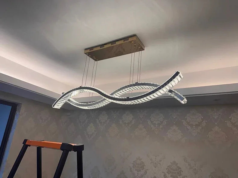 Pendant Light - Modern Crystal Indoor Lighting for Living Room SW-36210457 - SWEET-LIGHTS