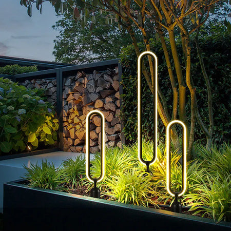 Outdoor Light - LED Lawn Lamp AC110V 220V Waterproof Minimalist Round Garden Lighting SW-36210457 - SWEET-LIGHTS