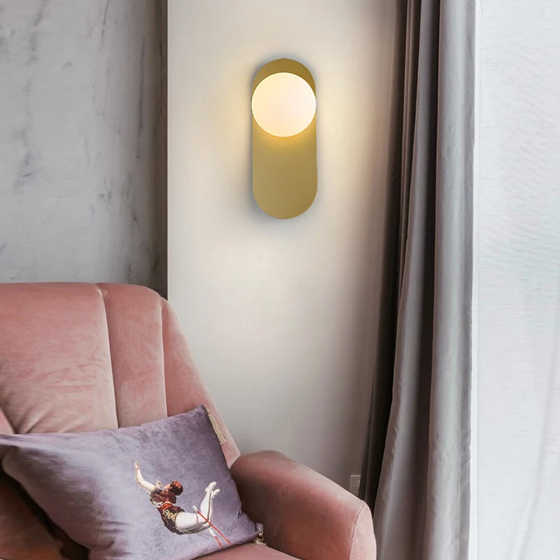 Wall Light - Interior LED Wall Lamps with G9 Bulb Black Gold SW-36210345 - SWEET-LIGHTS