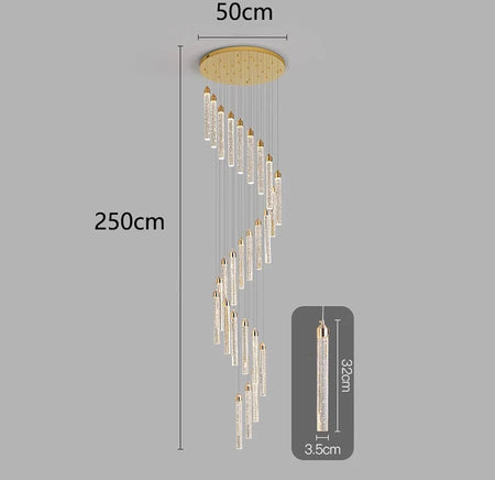 Chandelier - Nordic Home Decoration Stair Chandelier Ceiling Light SW-36210789 - SWEET-LIGHTS