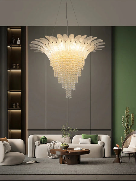 Chandelier - French Designer Crystal Chandelier Adjustable Height SW-36210345 - SWEET-LIGHTS