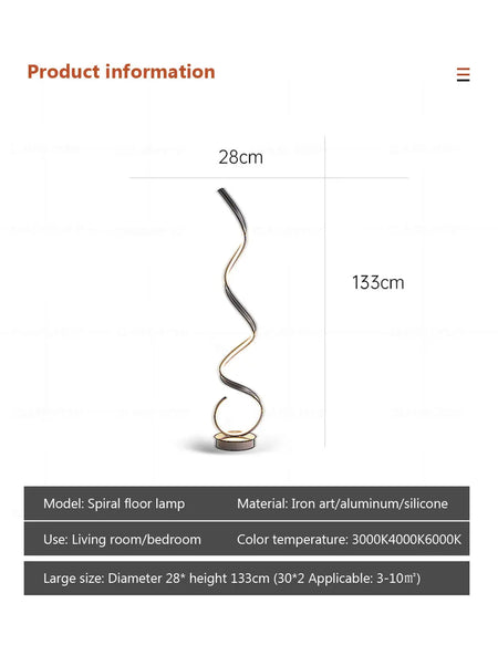 Floor Lamp - Modern LED Strip Minimalist Black White Light SW-36210457 - SWEET-LIGHTS