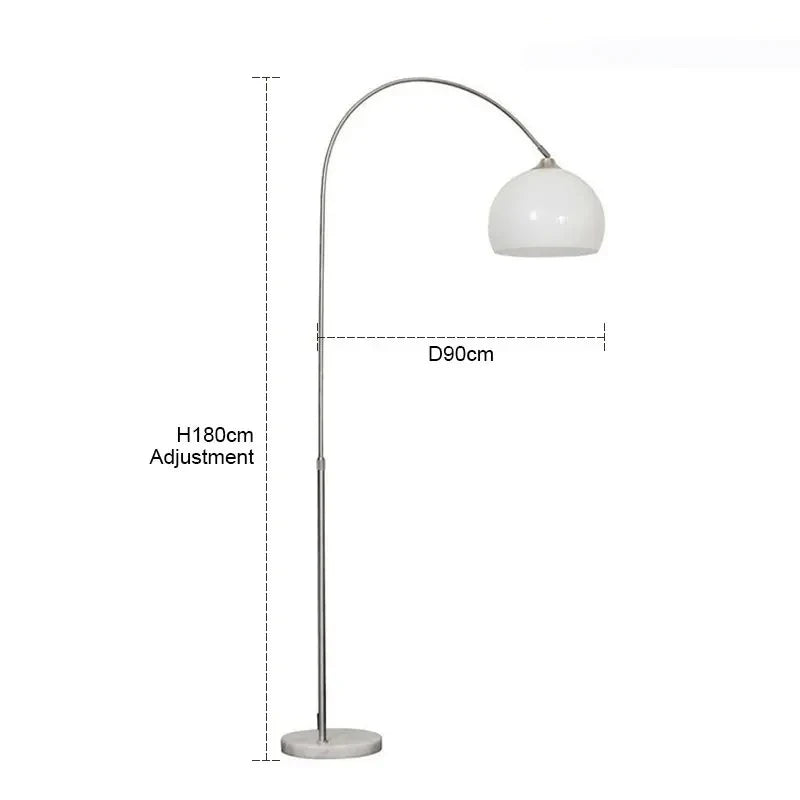 Floor Lamp - Nordic Modern Minimalist LED Stand Light White Orange SW-36210345 - SWEET-LIGHTS