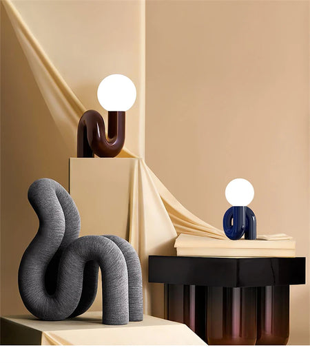 Table Lamp - Nordic Postmodern Glass Desk Lamp SW-36210579 - SWEET-LIGHTS