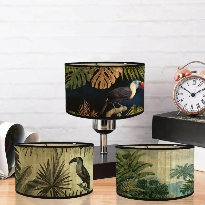 Lampshade - Y5GD Drum Print Chandelier Light Cover Elegant Decoration SW-36210345 - SWEET-LIGHTS