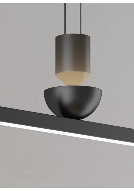 Pendant Light - Modern Minimalist LED Ceiling Chandelier Dining Room Bar Table Pendant Lights Linear Strip Luster SW-36210345 - SWEET-LIGHTS
