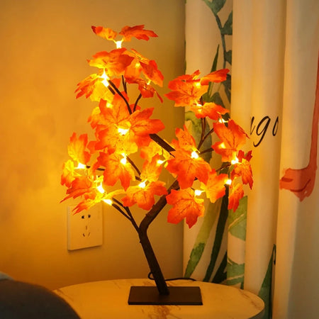 Table Lamp - 24LEDs Maple Leaf USB Tree Light Room Decoration SW-36210458 - SWEET-LIGHTS