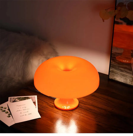 Table Lamp - Mushroom Touch Sensor Dimming LED Night Light Orange SW-36210345 - SWEET-LIGHTS
