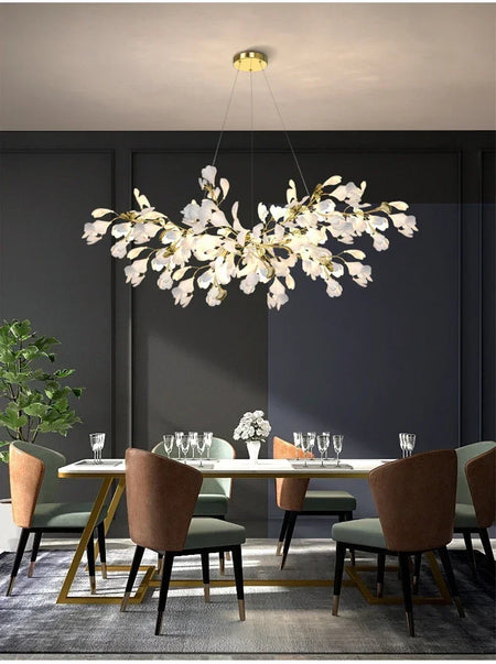 Pendant Light - Modern Luxury Ginkgo LED Chandelier Fixture SW-36210729 - SWEET-LIGHTS