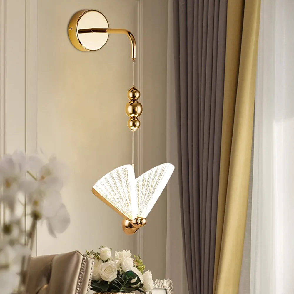 Wall Light - LED Wall Lamp Modern Creative Nordic Butterfly Bedroom Living Room Aisle Lighting SW-36210347 - SWEET-LIGHTS