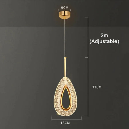 Pendant Light - Nordic Ring LED Indoor Hanging Lamp Room Decor SW-36210234 - SWEET-LIGHTS