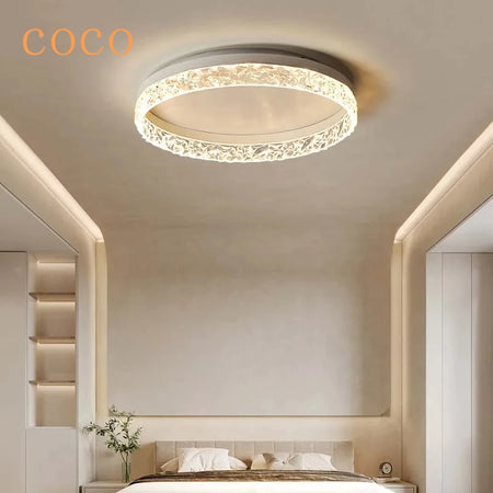 Ceiling Light - Nordic Light Luxury Circular LED Ceiling Light SW-36210457 - SWEET-LIGHTS