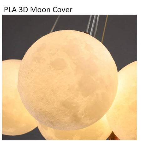 Pendant Light - Modest Ceiling Hanging 3D Moon Lamp SW-36210678 - SWEET-LIGHTS