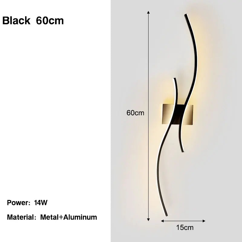 Wall Light - Nordic LED Wall Lamps for Bedside and Aisle SW-36210348 - SWEET-LIGHTS