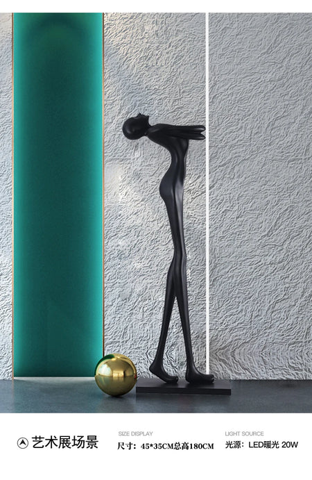 Floor Lamp - Creative Art Character-shaped Sculpture LED Lights SW-36214978 - SWEET-LIGHTS