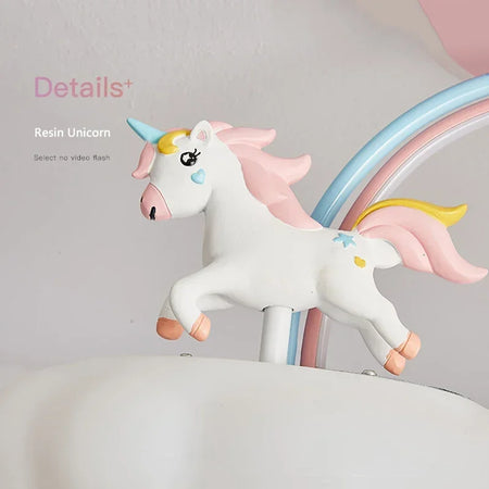 Children Lighting - Nordic Child Unicorn Ceiling Light Dimmable for Girl Bedroom Nursery Home Decor SW-36210458 - SWEET-LIGHTS