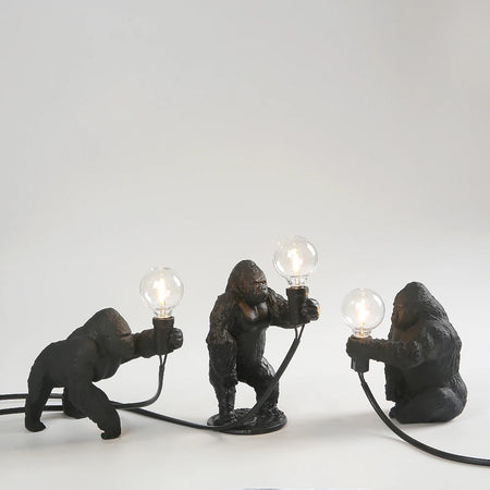 Table Lamp - King Kong Gorilla Animal Indoor Resin Night Light SW-36210374 - SWEET-LIGHTS