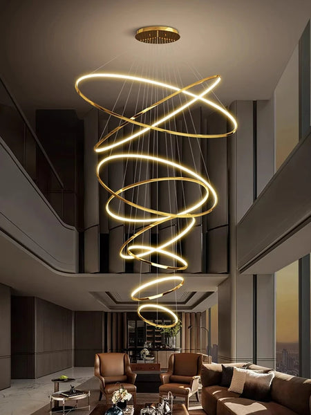 Chandelier - Modern Home Decor LED Pendant Light for Staircase SW-36210346 - SWEET-LIGHTS