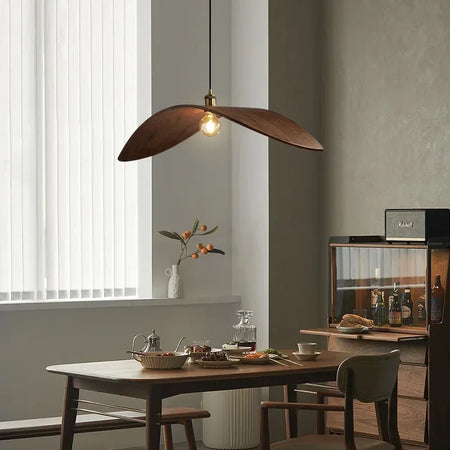 Pendant Light - Modern Wabi Sabi Walnut Chandeliers Home Lights SW-36210567 - SWEET-LIGHTS