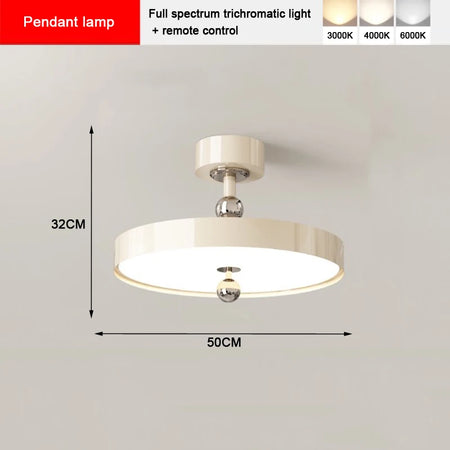Fans - Modern LED Invisible Fan Lamp With Remote Control SW-36210437 - SWEET-LIGHTS